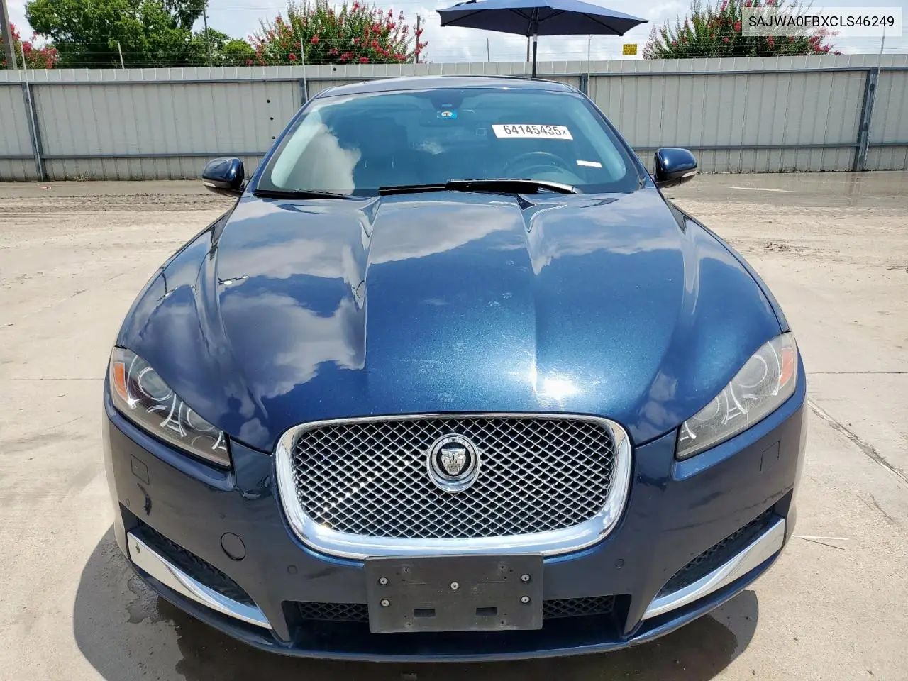 2012 Jaguar Xf VIN: SAJWA0FBXCLS46249 Lot: 64145435