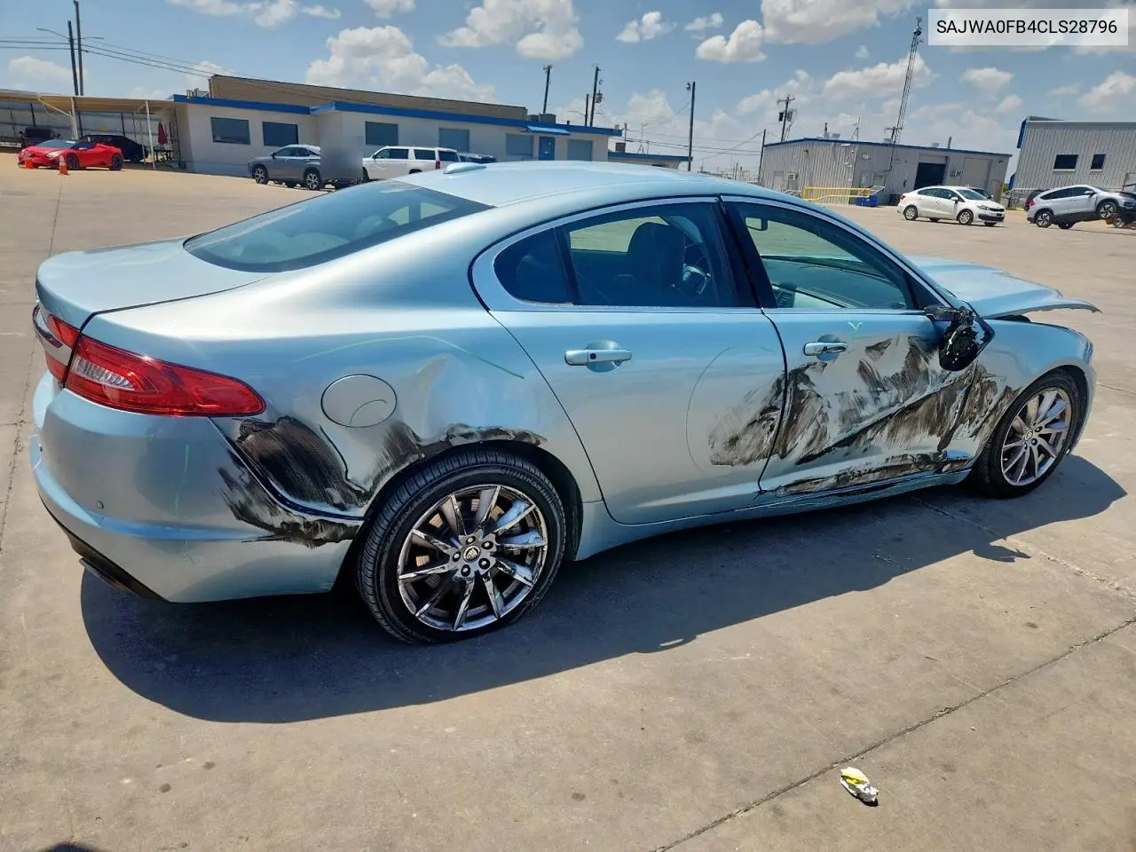 2012 Jaguar Xf VIN: SAJWA0FB4CLS28796 Lot: 64255645