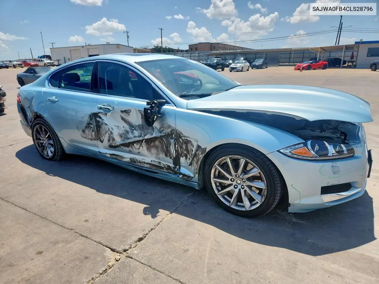 2012 Jaguar Xf VIN: SAJWA0FB4CLS28796 Lot: 64255645