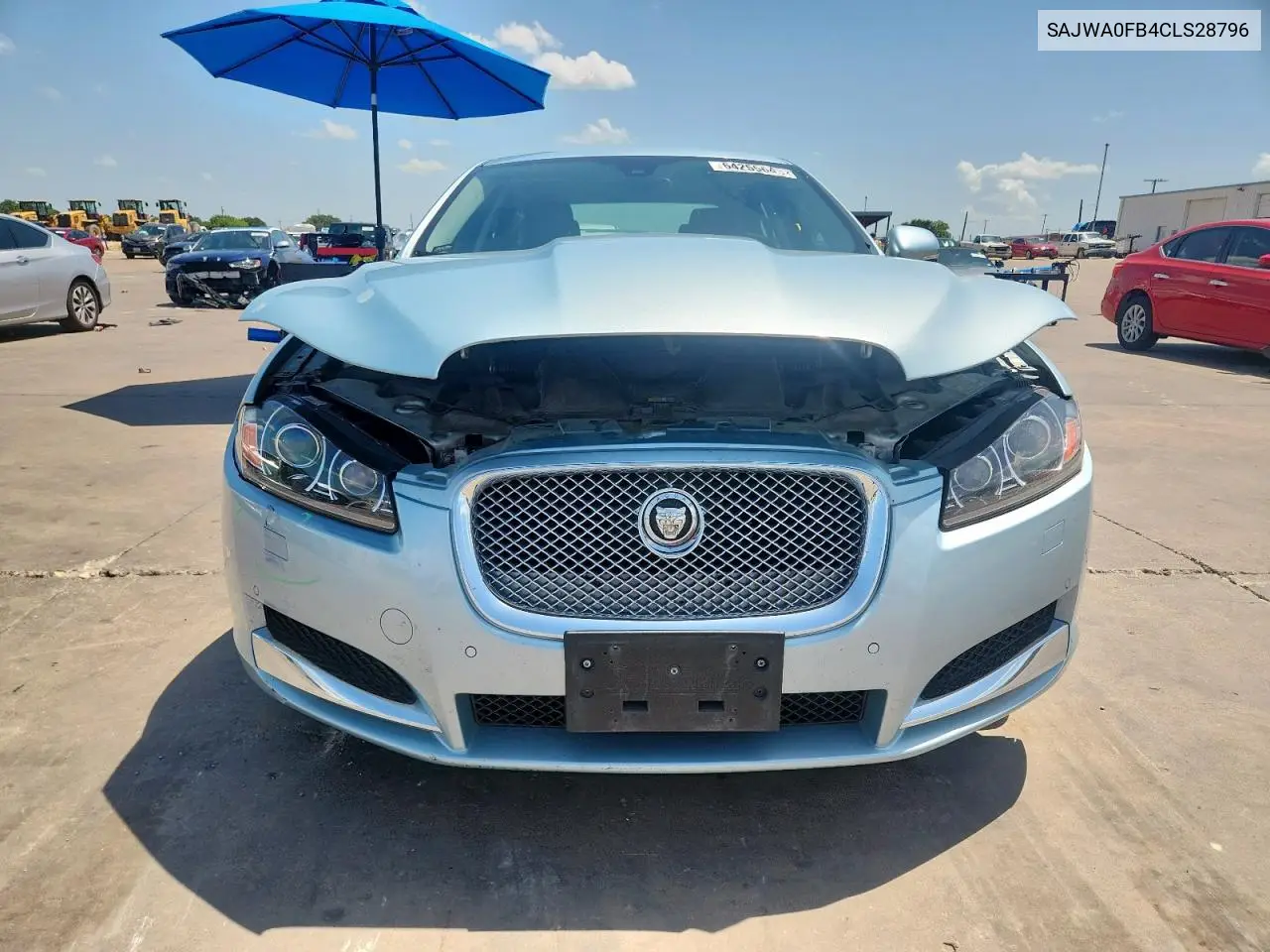 2012 Jaguar Xf VIN: SAJWA0FB4CLS28796 Lot: 64255645