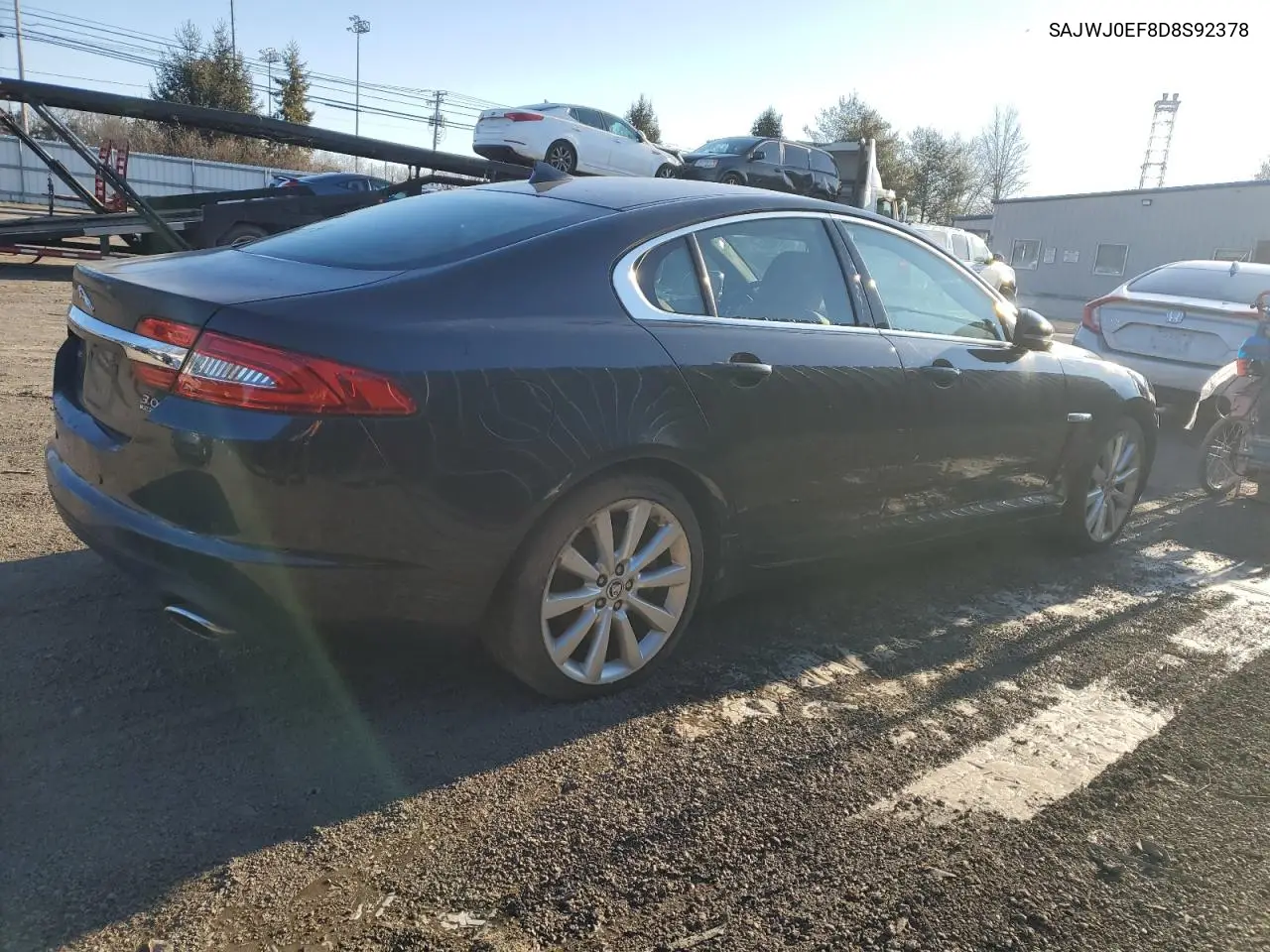 2013 Jaguar Xf VIN: SAJWJ0EF8D8S92378 Lot: 45106725
