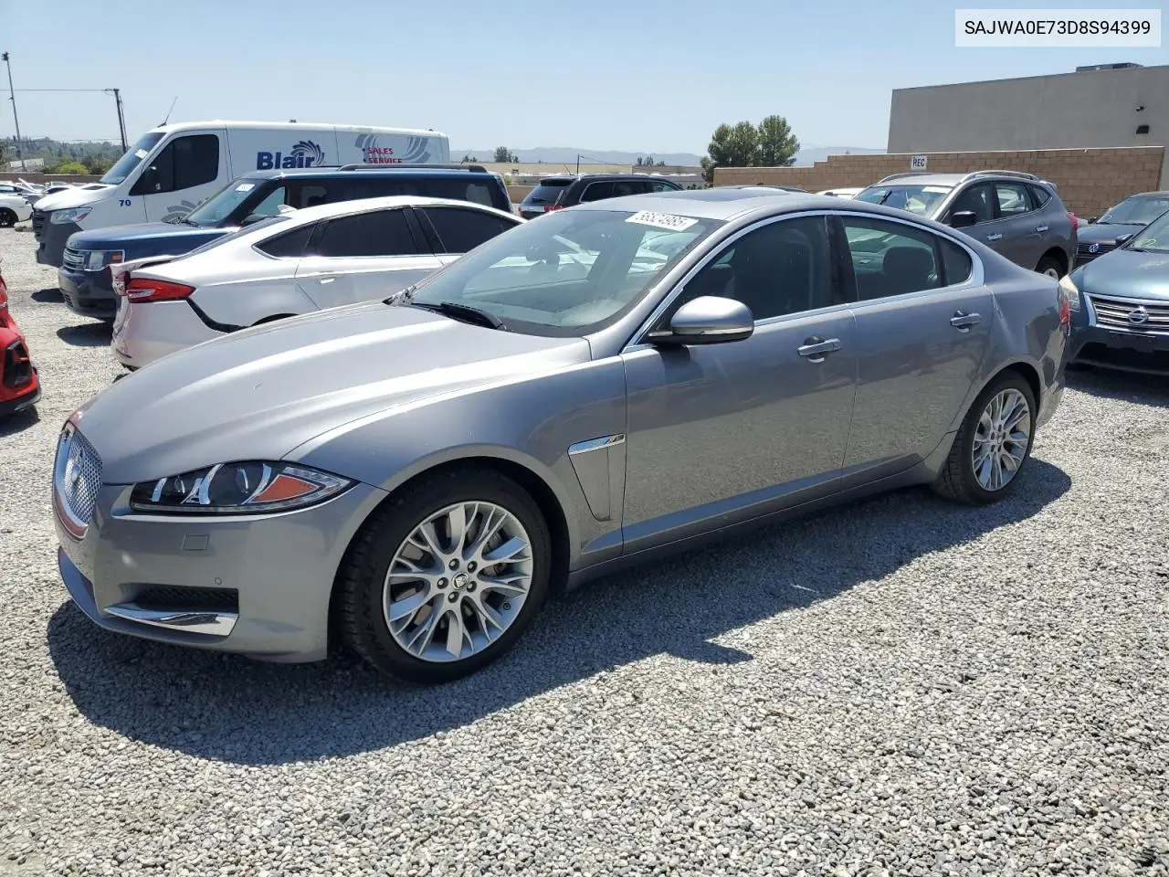 2013 Jaguar Xf VIN: SAJWA0E73D8S94399 Lot: 56524985