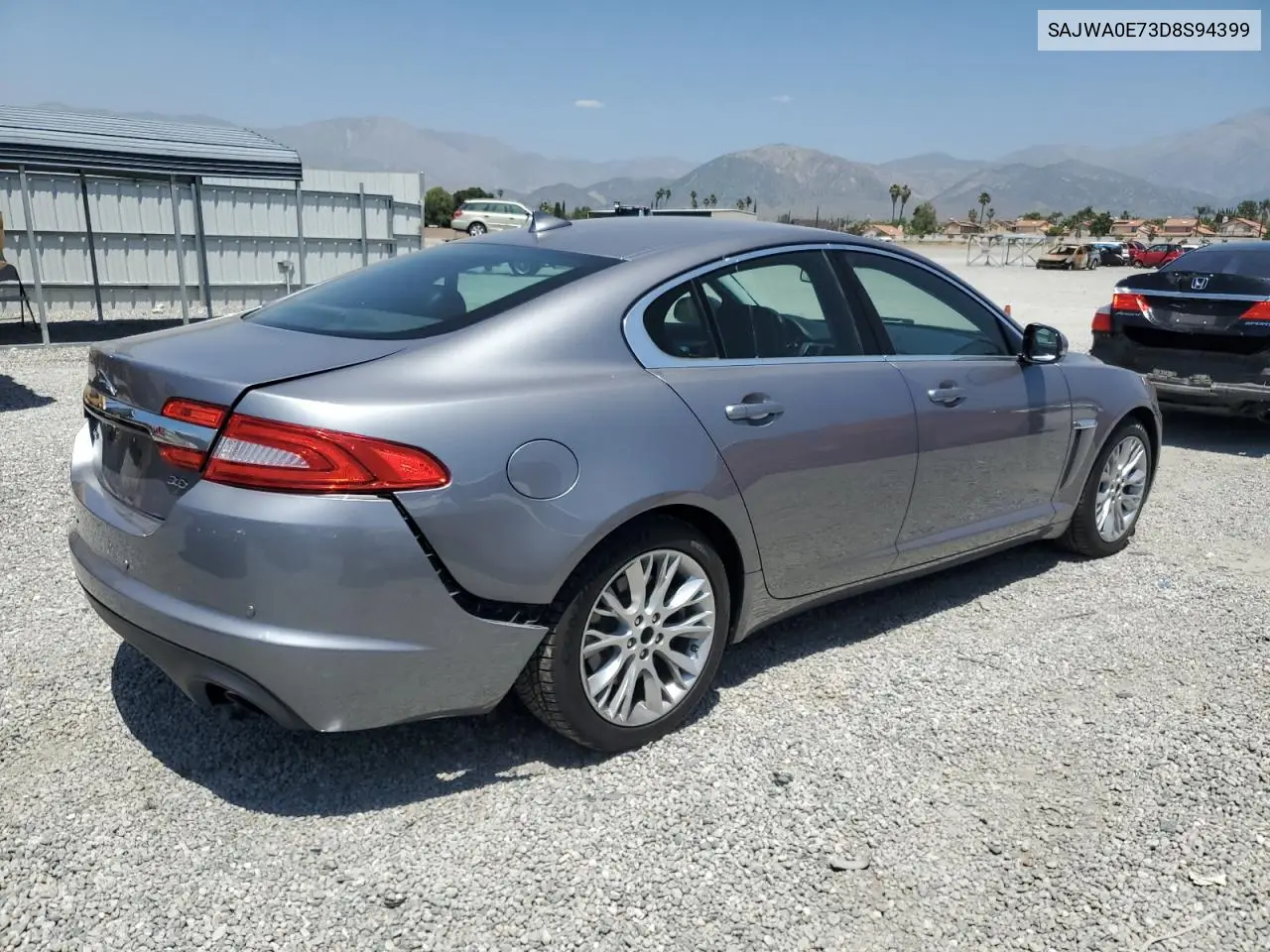 2013 Jaguar Xf VIN: SAJWA0E73D8S94399 Lot: 56524985
