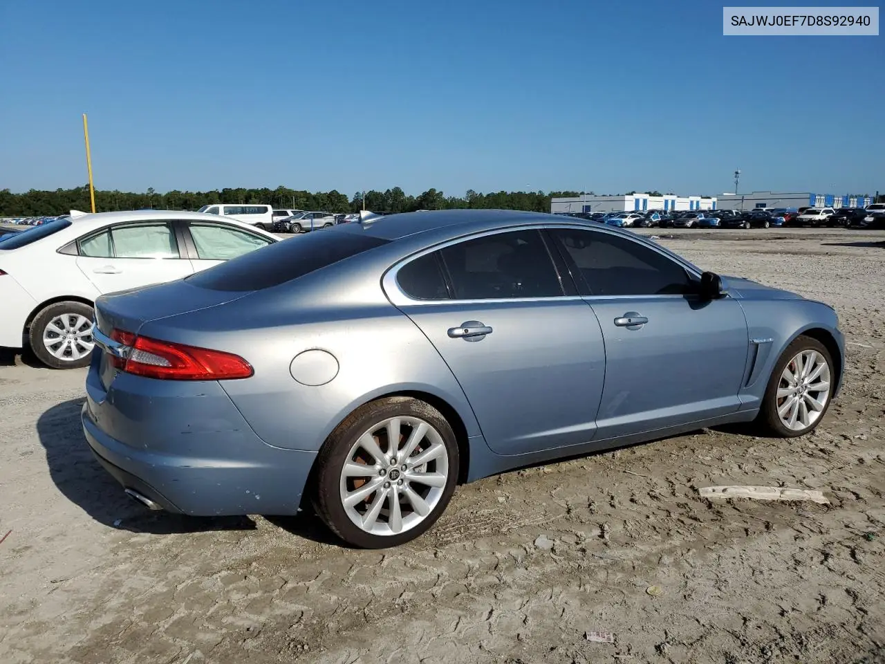 2013 Jaguar Xf VIN: SAJWJ0EF7D8S92940 Lot: 56782405