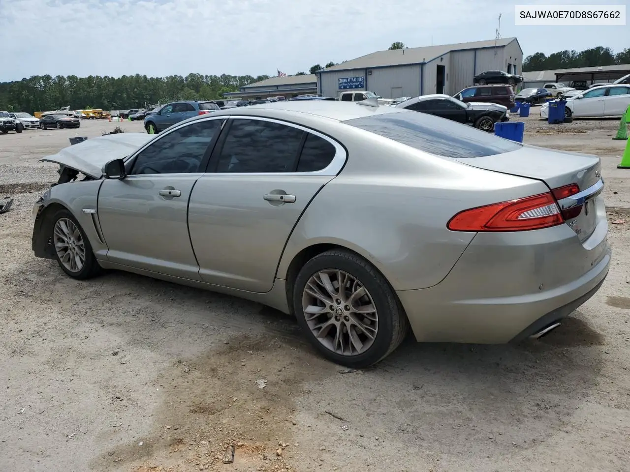 2013 Jaguar Xf VIN: SAJWA0E70D8S67662 Lot: 56914455