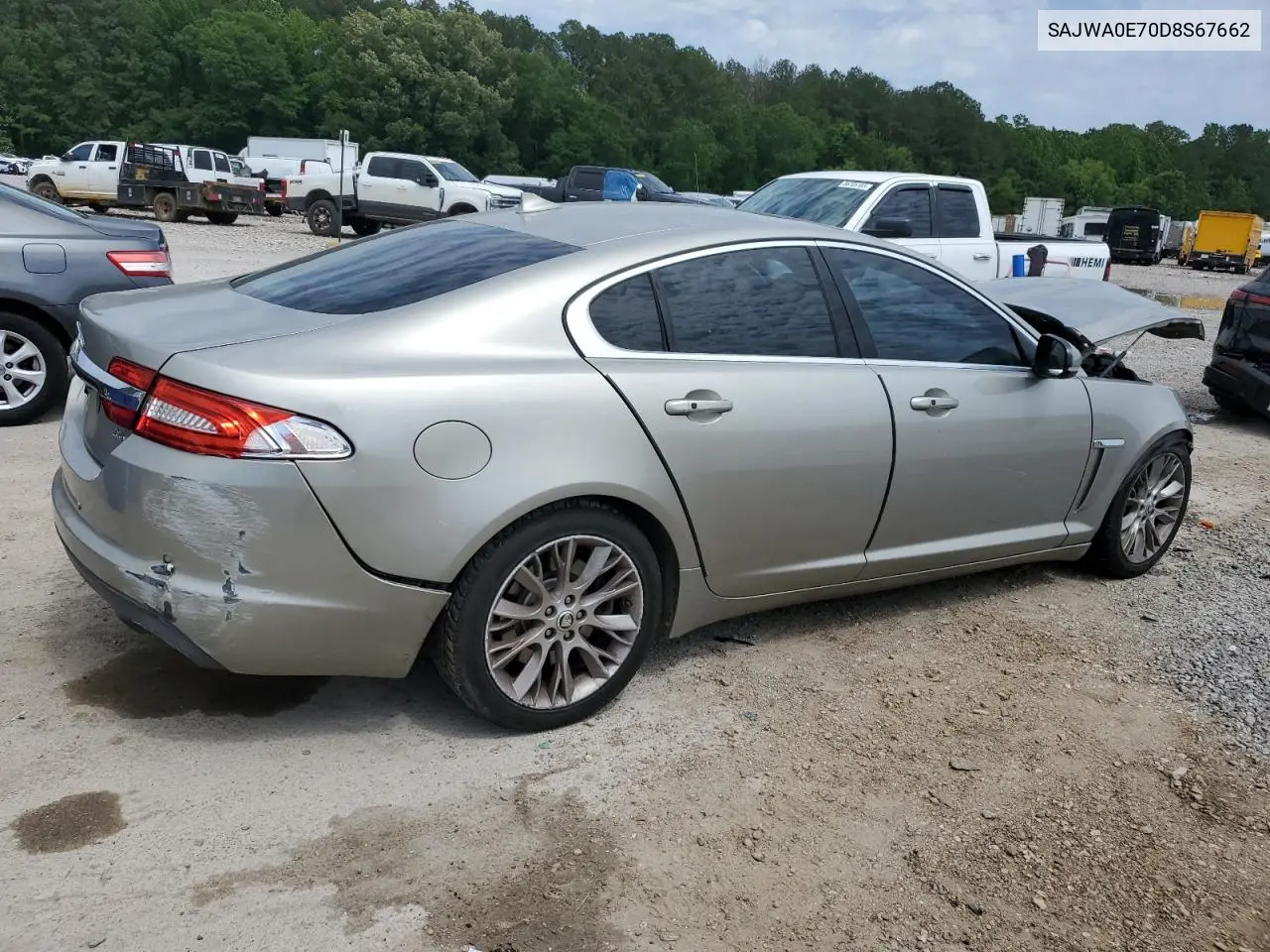 2013 Jaguar Xf VIN: SAJWA0E70D8S67662 Lot: 56914455