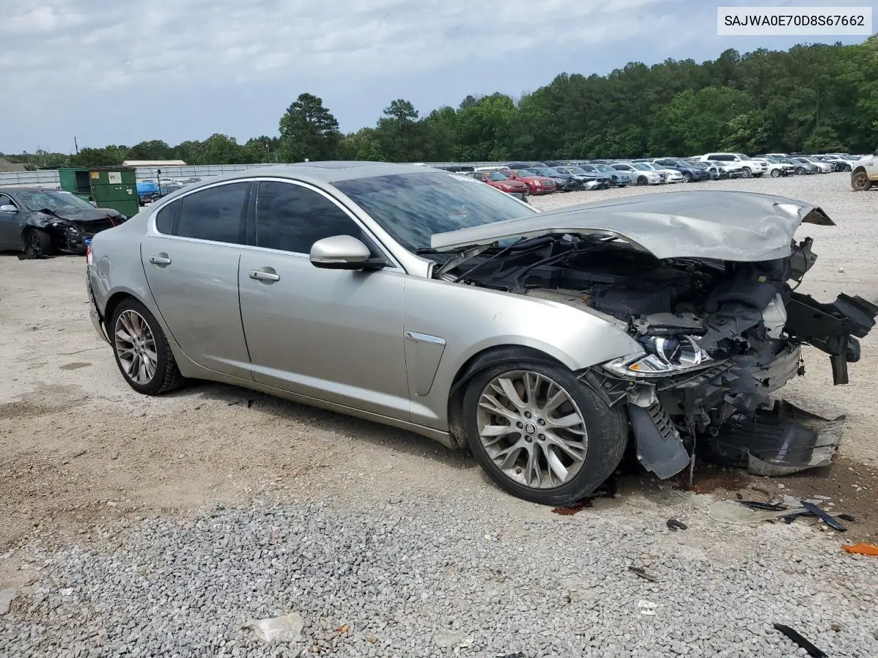 2013 Jaguar Xf VIN: SAJWA0E70D8S67662 Lot: 56914455