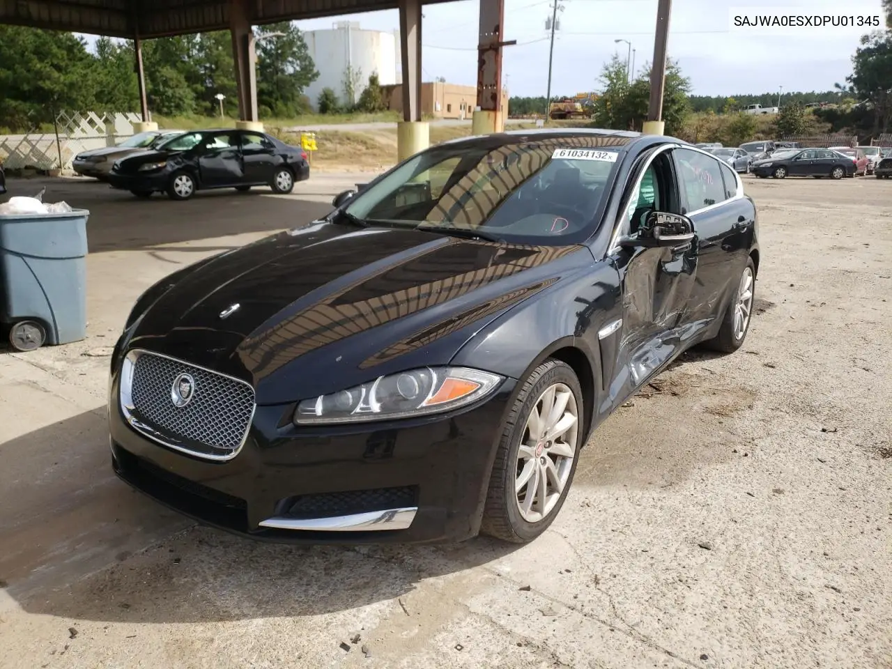 2013 Jaguar Xf VIN: SAJWA0ESXDPU01345 Lot: 57028365