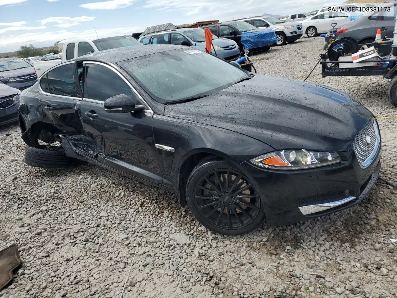 2013 Jaguar Xf VIN: SAJWJ0EF1D8S81173 Lot: 57116515
