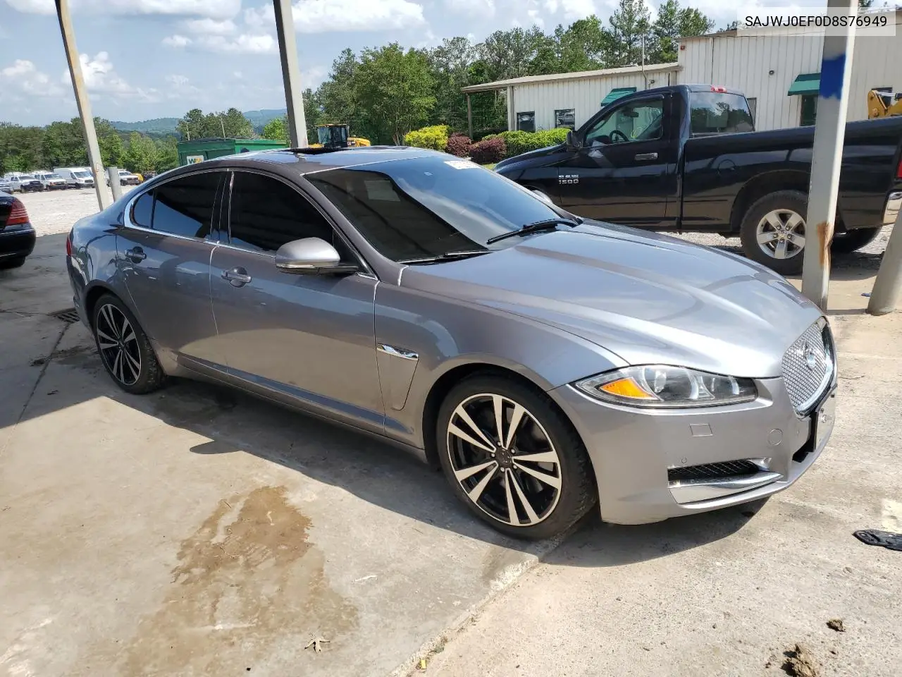 2013 Jaguar Xf VIN: SAJWJ0EF0D8S76949 Lot: 57722185