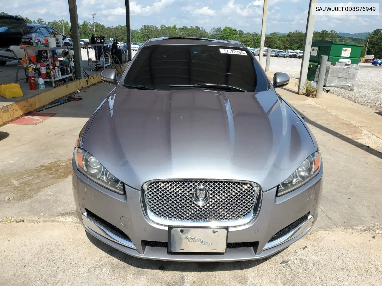 2013 Jaguar Xf VIN: SAJWJ0EF0D8S76949 Lot: 57722185