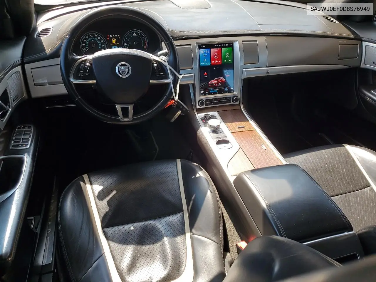 2013 Jaguar Xf VIN: SAJWJ0EF0D8S76949 Lot: 57722185