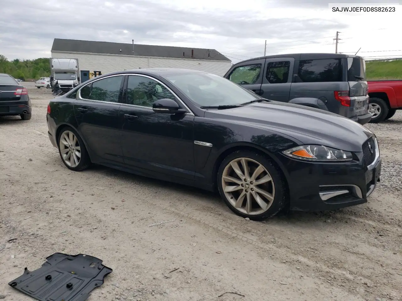 2013 Jaguar Xf VIN: SAJWJ0EF0D8S82623 Lot: 57722475
