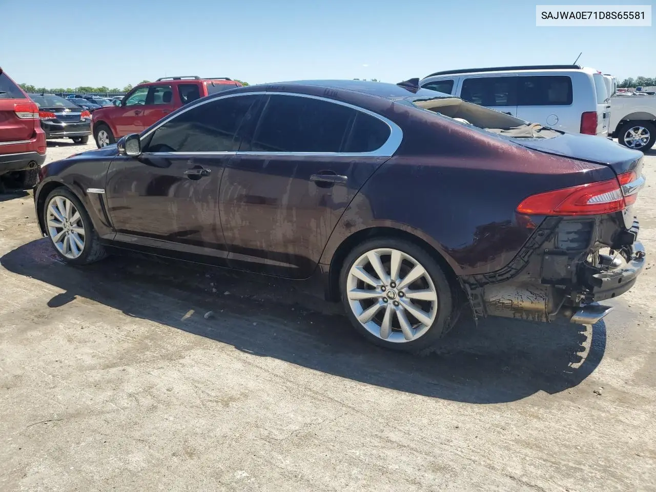 2013 Jaguar Xf VIN: SAJWA0E71D8S65581 Lot: 57835455