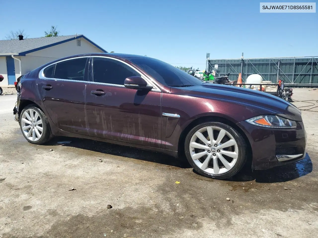 2013 Jaguar Xf VIN: SAJWA0E71D8S65581 Lot: 57835455