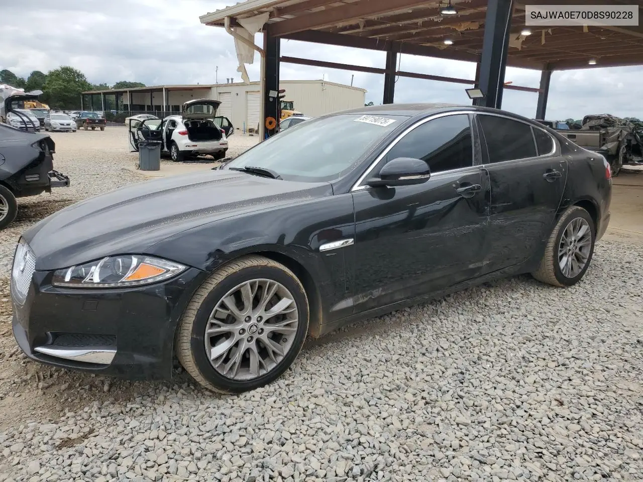 2013 Jaguar Xf VIN: SAJWA0E70D8S90228 Lot: 59719075