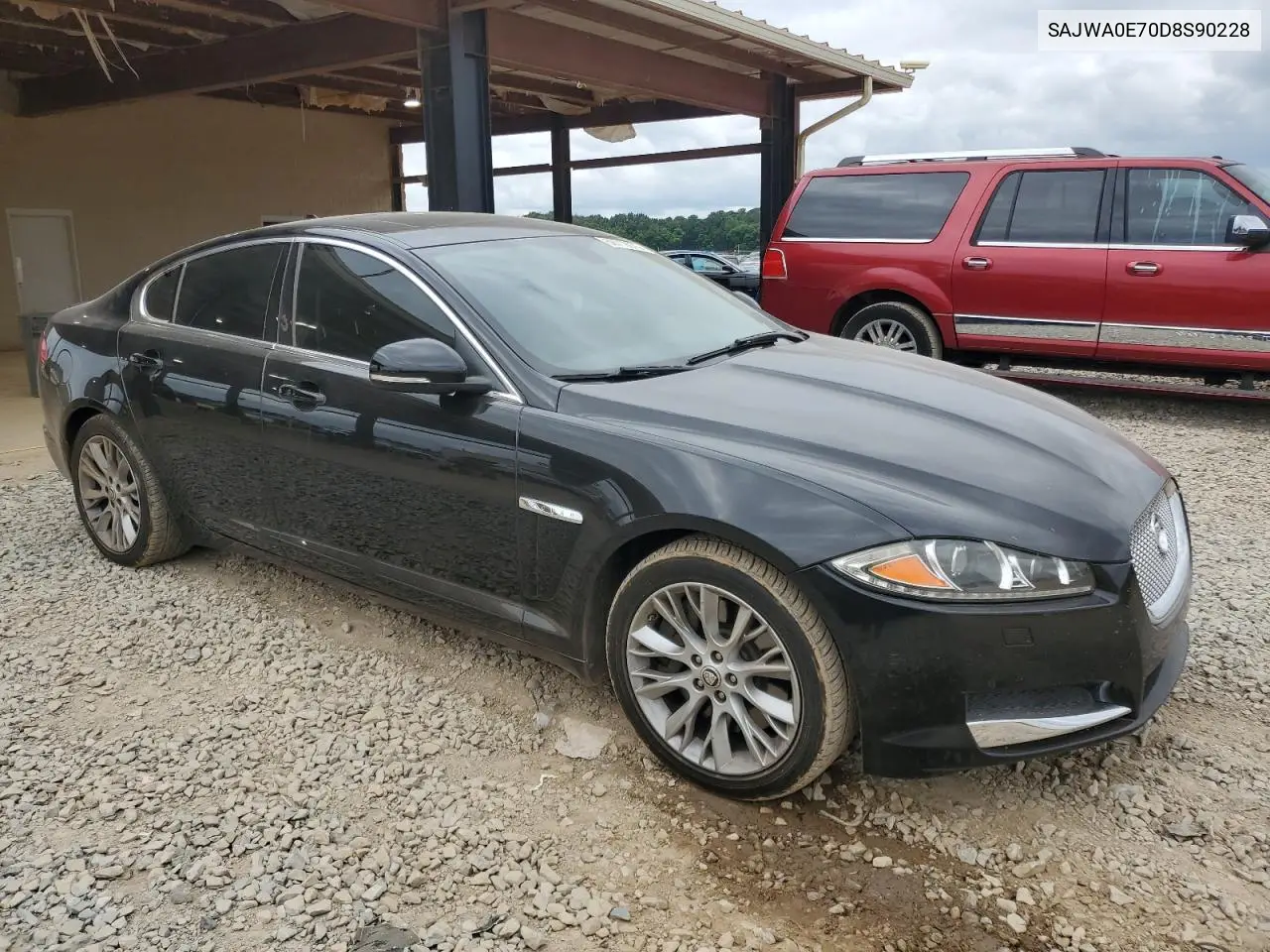 2013 Jaguar Xf VIN: SAJWA0E70D8S90228 Lot: 59719075