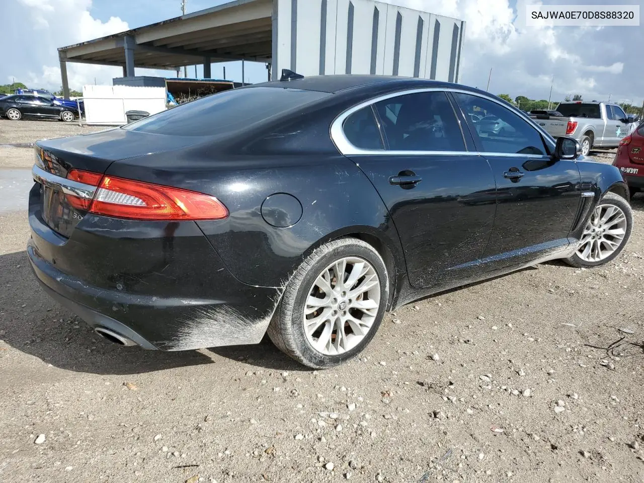 2013 Jaguar Xf VIN: SAJWA0E70D8S88320 Lot: 60397445