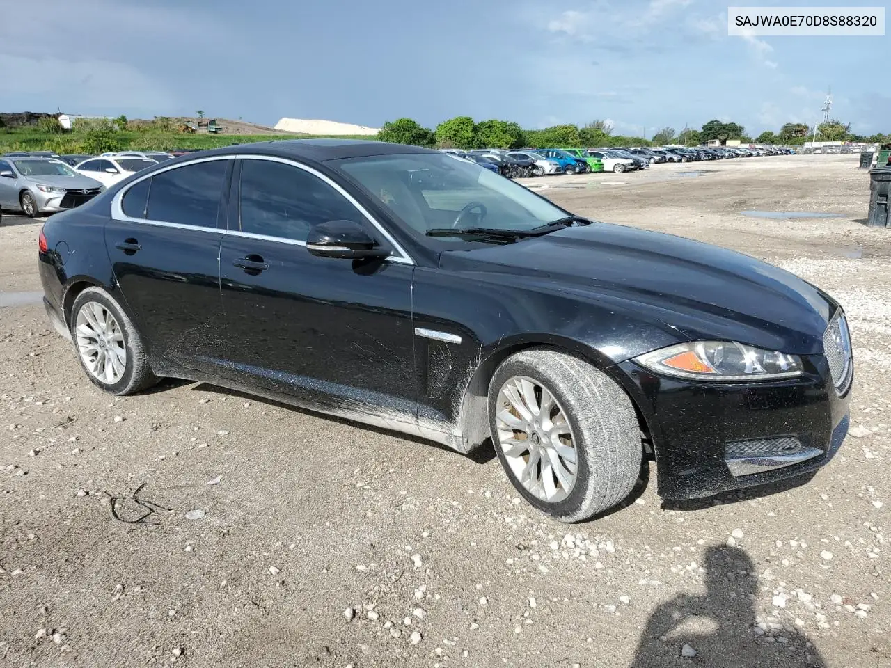2013 Jaguar Xf VIN: SAJWA0E70D8S88320 Lot: 60397445
