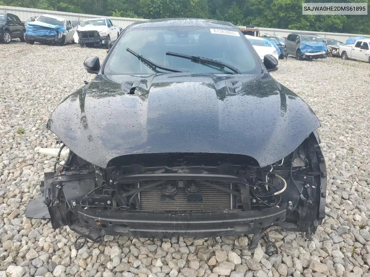 2013 Jaguar Xf Supercharged VIN: SAJWA0HE2DMS61895 Lot: 61383665