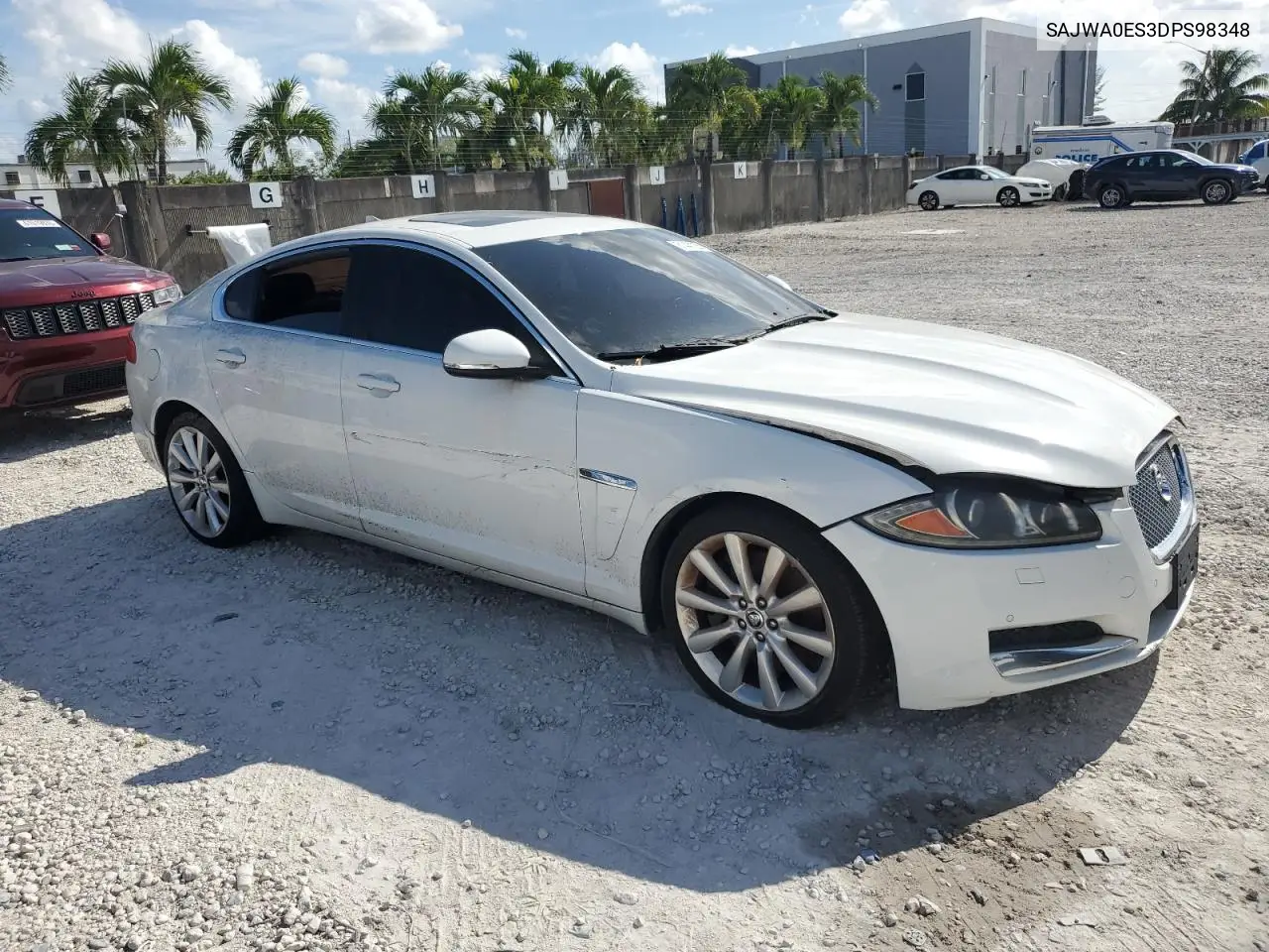 2013 Jaguar Xf VIN: SAJWA0ES3DPS98348 Lot: 61440235