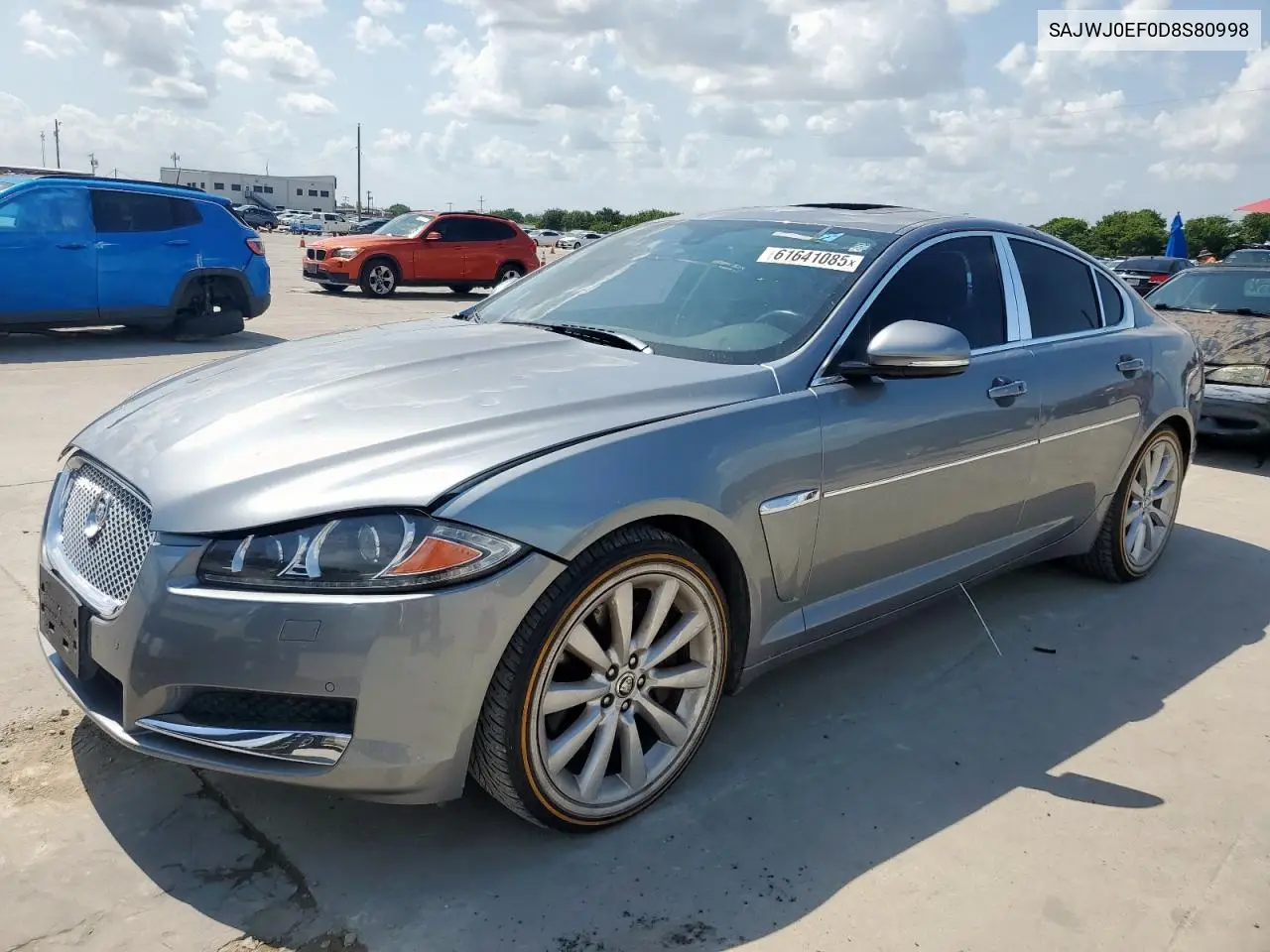 2013 Jaguar Xf VIN: SAJWJ0EF0D8S80998 Lot: 61641085