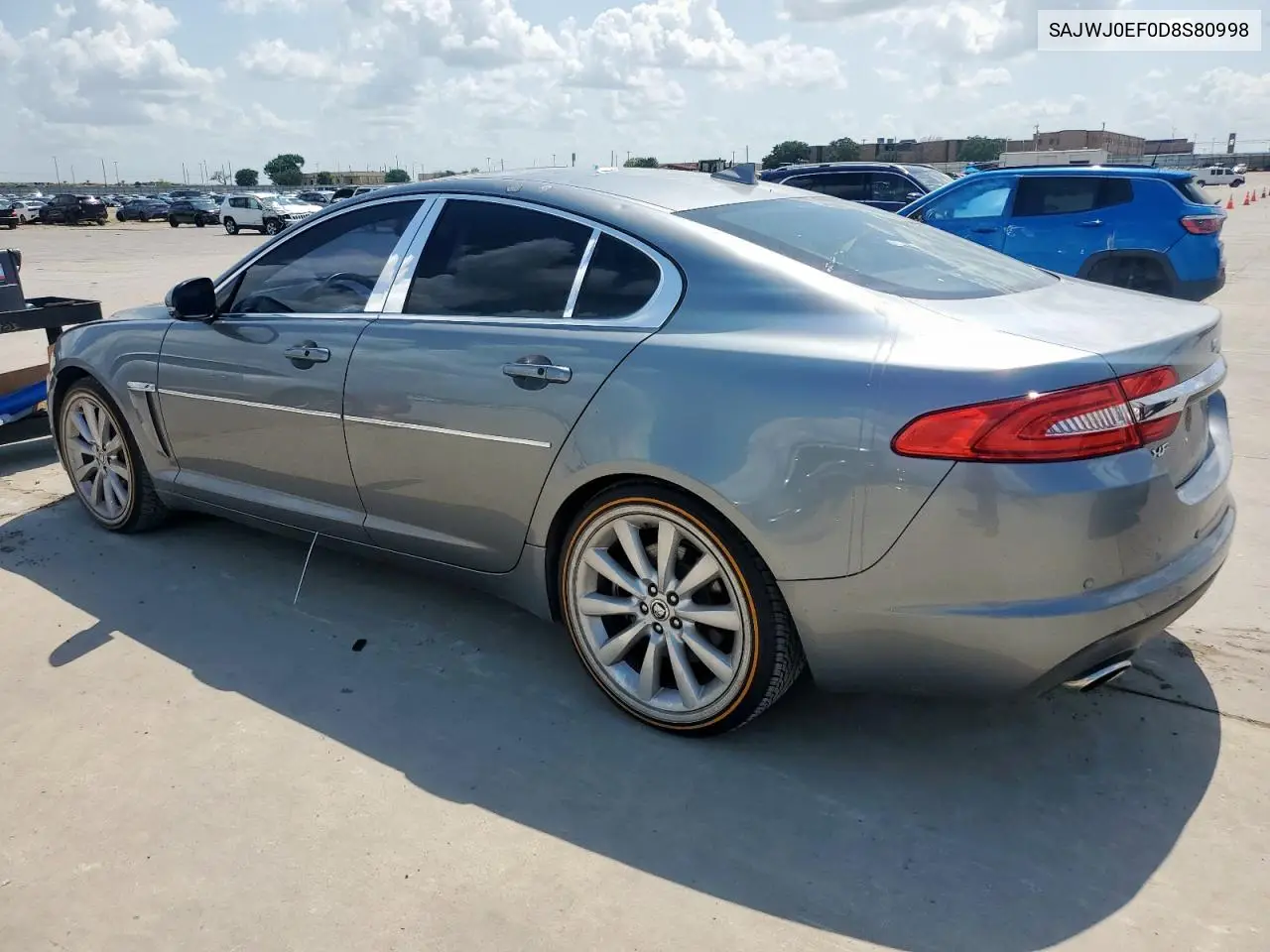 2013 Jaguar Xf VIN: SAJWJ0EF0D8S80998 Lot: 61641085
