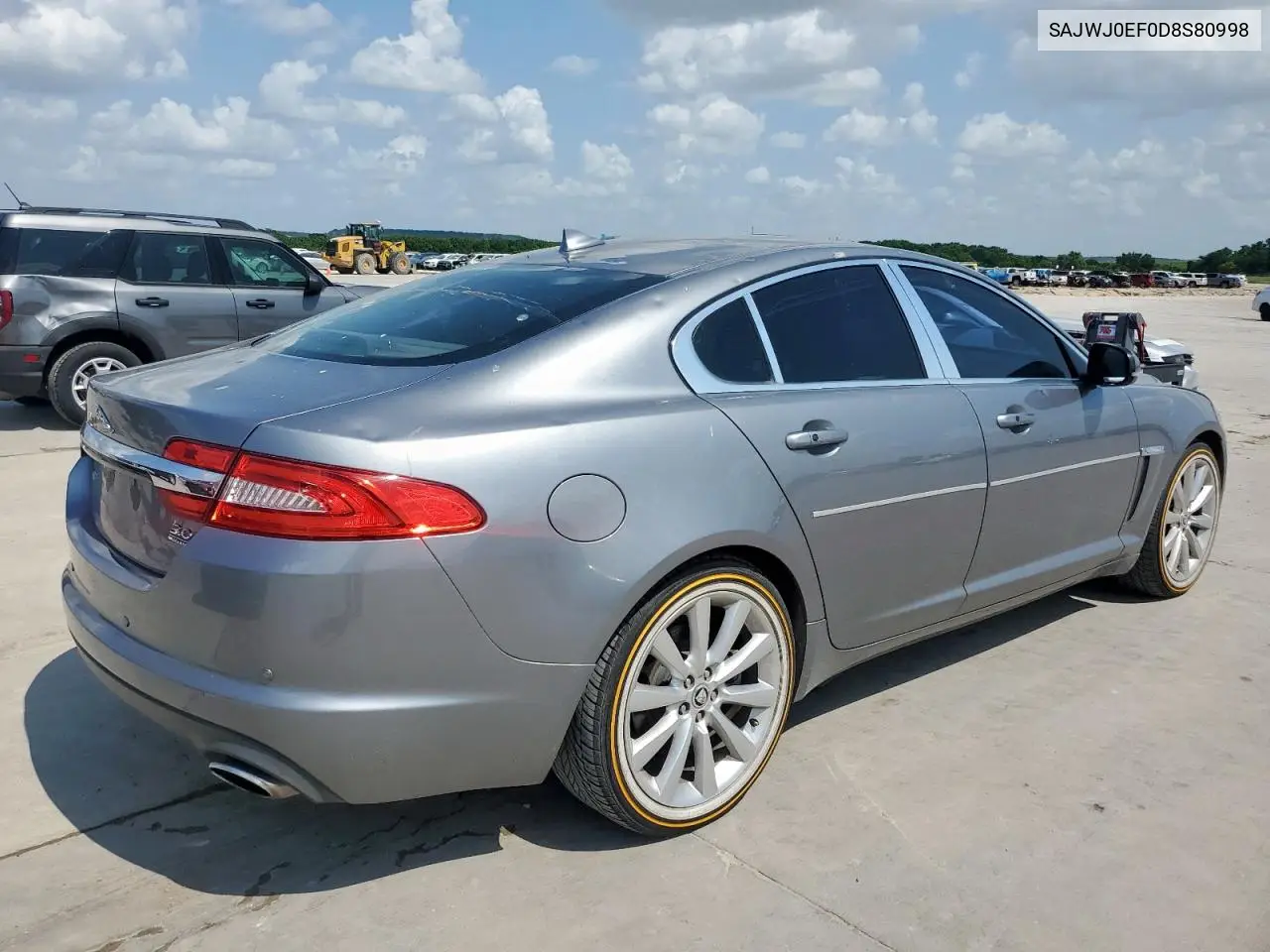 2013 Jaguar Xf VIN: SAJWJ0EF0D8S80998 Lot: 61641085