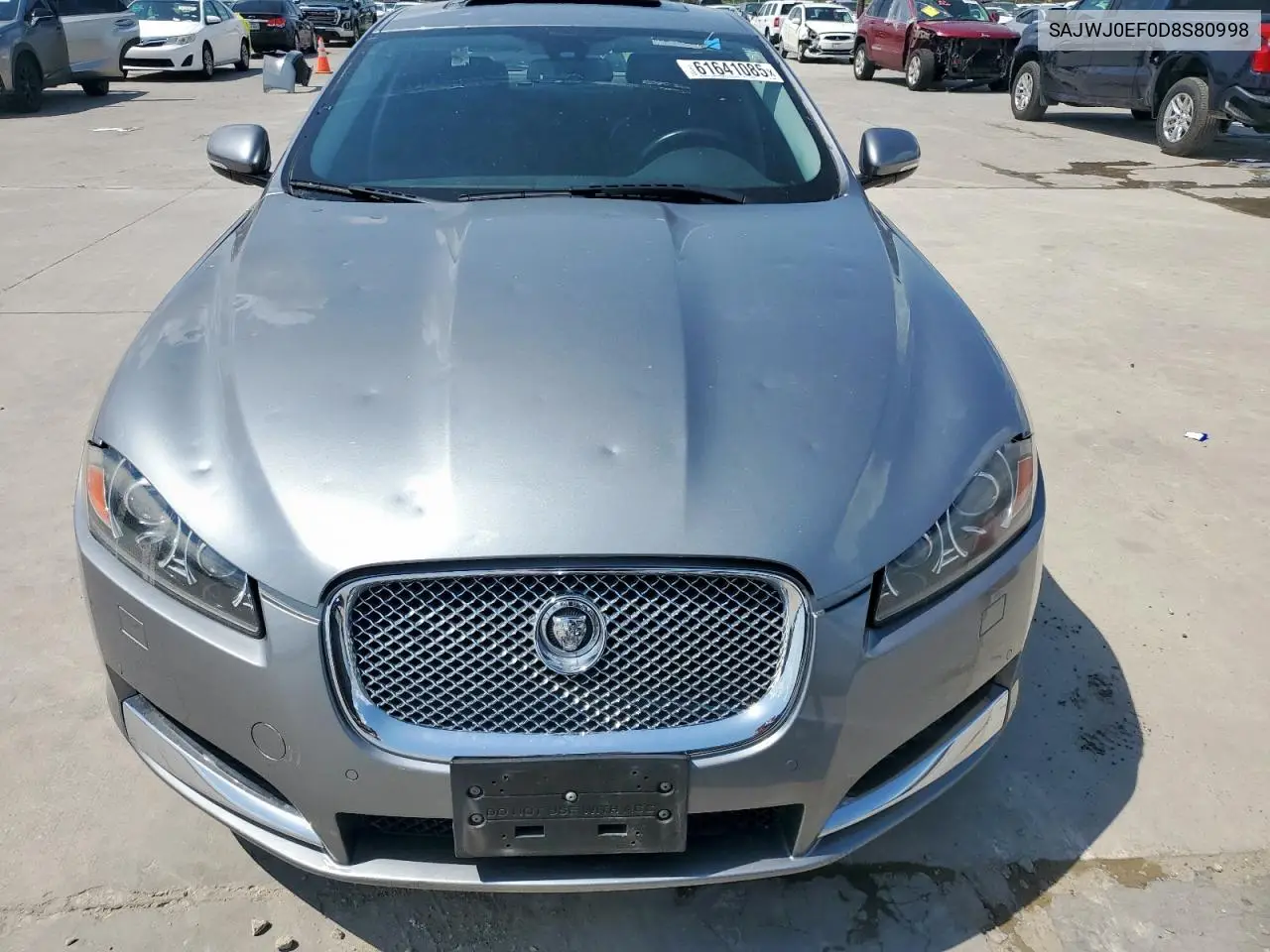 2013 Jaguar Xf VIN: SAJWJ0EF0D8S80998 Lot: 61641085