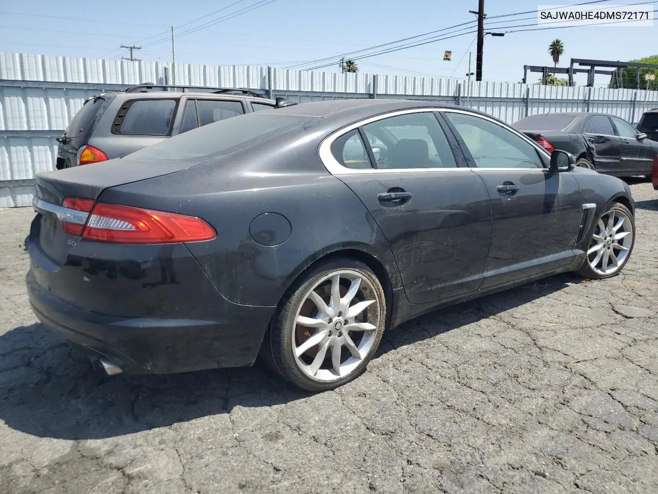 2013 Jaguar Xf Supercharged VIN: SAJWA0HE4DMS72171 Lot: 62009765