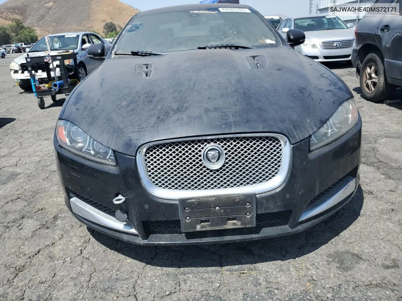 2013 Jaguar Xf Supercharged VIN: SAJWA0HE4DMS72171 Lot: 62009765