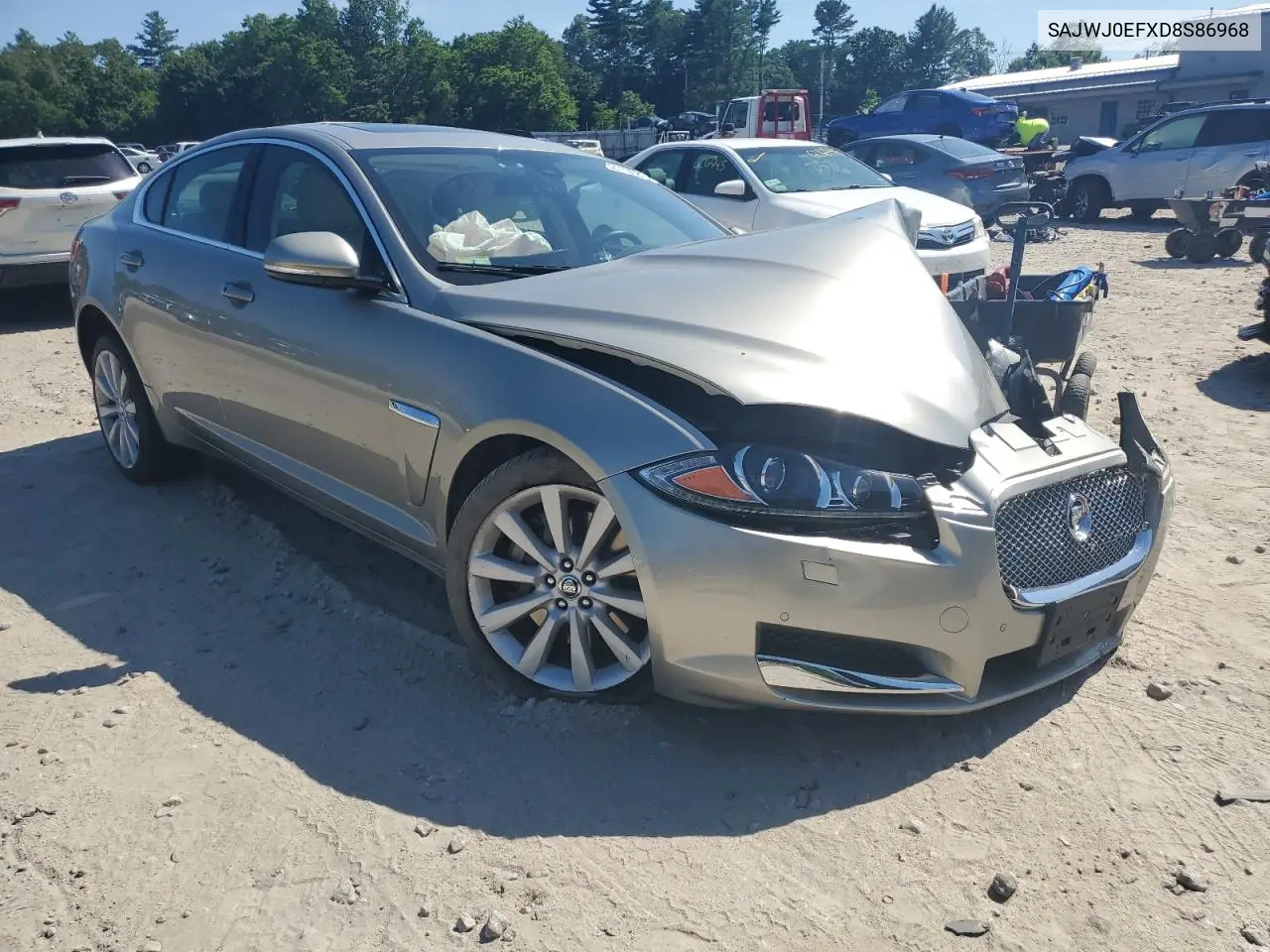 2013 Jaguar Xf VIN: SAJWJ0EFXD8S86968 Lot: 62119085