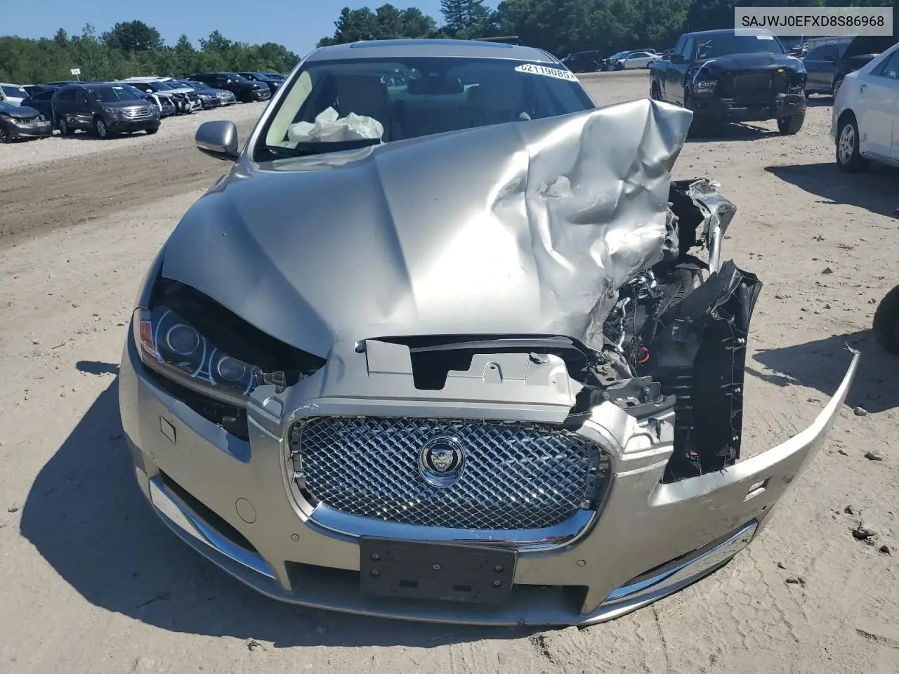 2013 Jaguar Xf VIN: SAJWJ0EFXD8S86968 Lot: 62119085