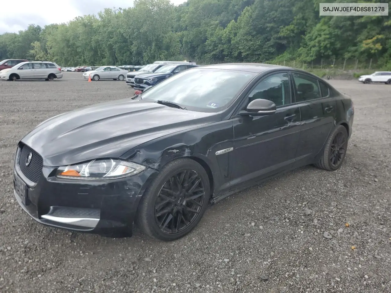 2013 Jaguar Xf VIN: SAJWJ0EF4D8S81278 Lot: 64009635