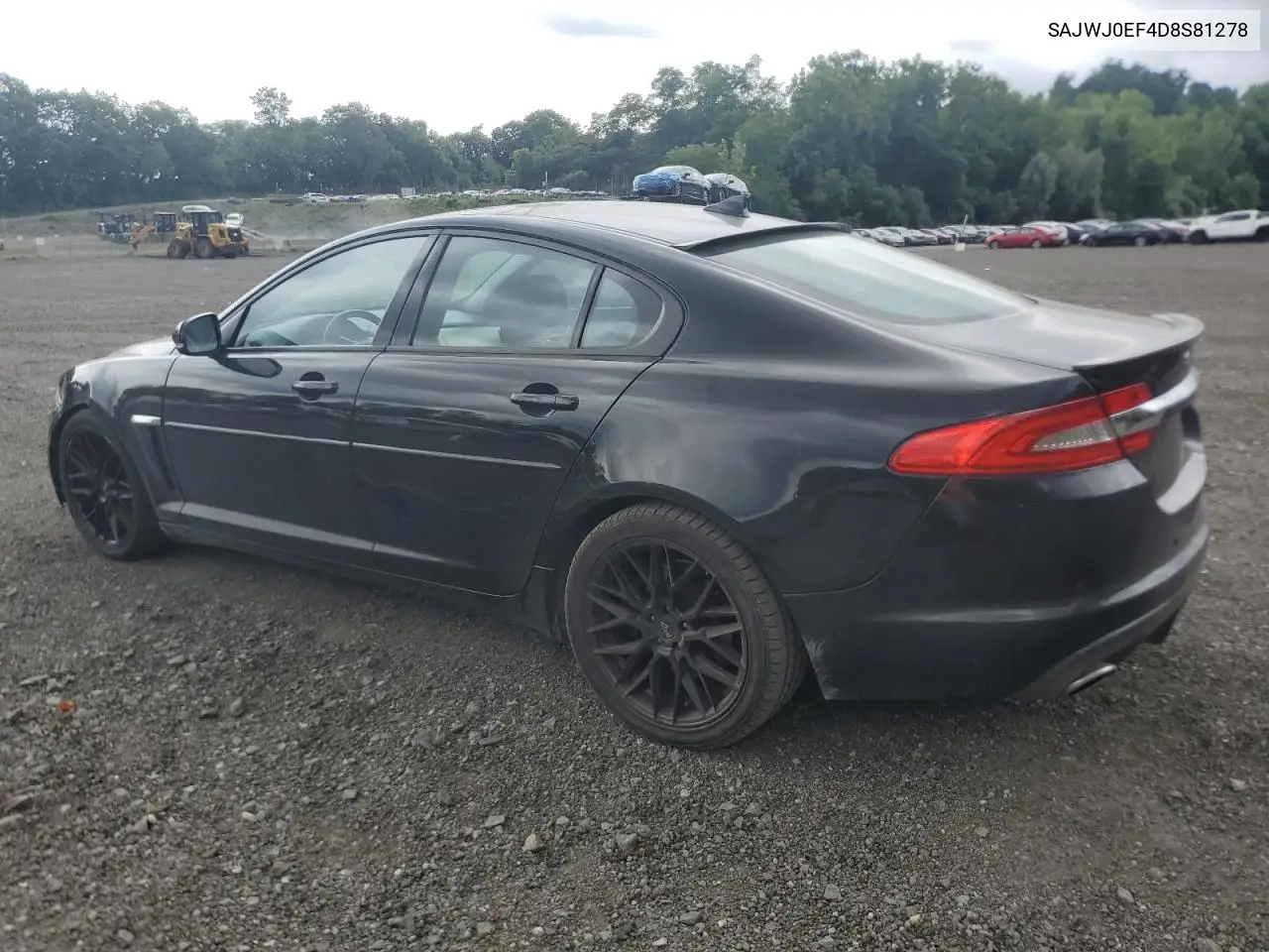 2013 Jaguar Xf VIN: SAJWJ0EF4D8S81278 Lot: 64009635