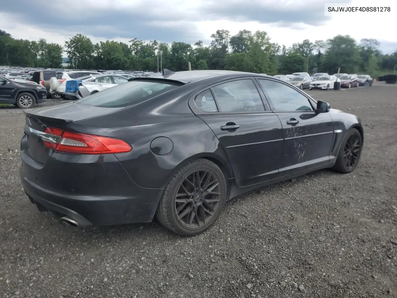 2013 Jaguar Xf VIN: SAJWJ0EF4D8S81278 Lot: 64009635