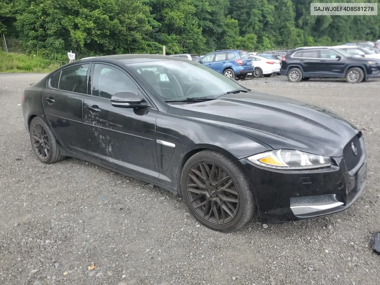 2013 Jaguar Xf VIN: SAJWJ0EF4D8S81278 Lot: 64009635