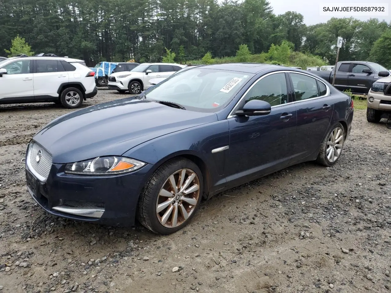 2013 Jaguar Xf VIN: SAJWJ0EF5D8S87932 Lot: 64587305