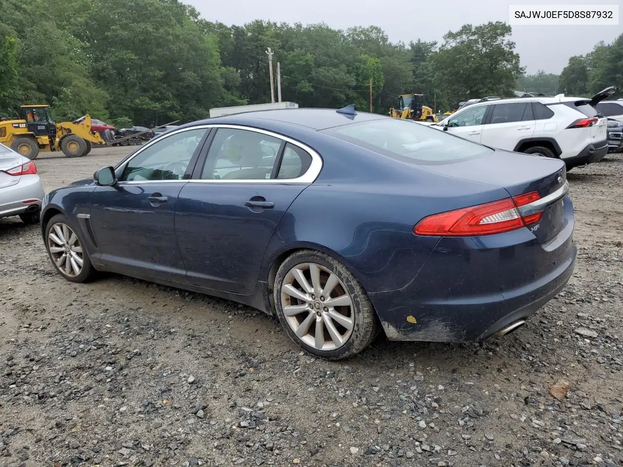 2013 Jaguar Xf VIN: SAJWJ0EF5D8S87932 Lot: 64587305