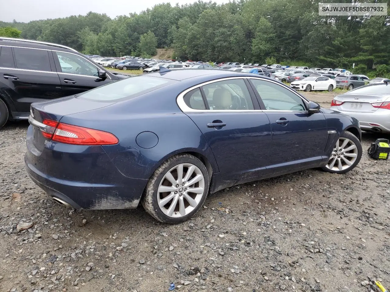 2013 Jaguar Xf VIN: SAJWJ0EF5D8S87932 Lot: 64587305