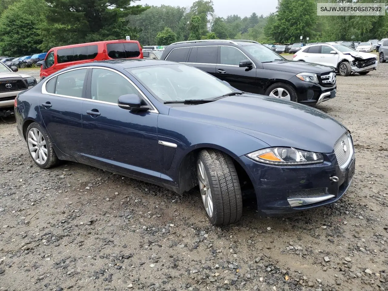 2013 Jaguar Xf VIN: SAJWJ0EF5D8S87932 Lot: 64587305