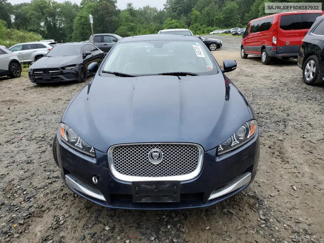 2013 Jaguar Xf VIN: SAJWJ0EF5D8S87932 Lot: 64587305