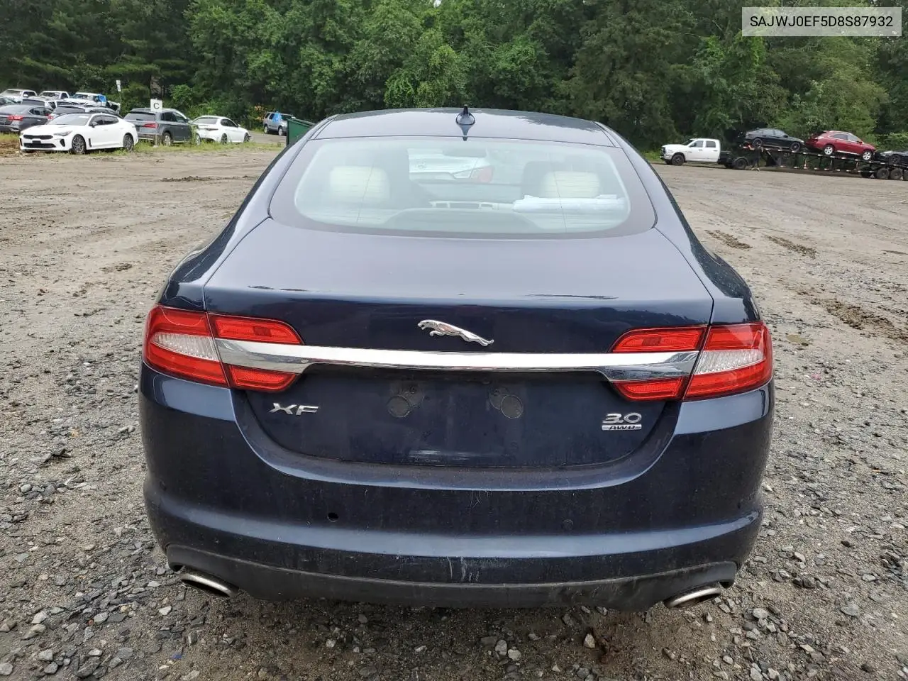 2013 Jaguar Xf VIN: SAJWJ0EF5D8S87932 Lot: 64587305