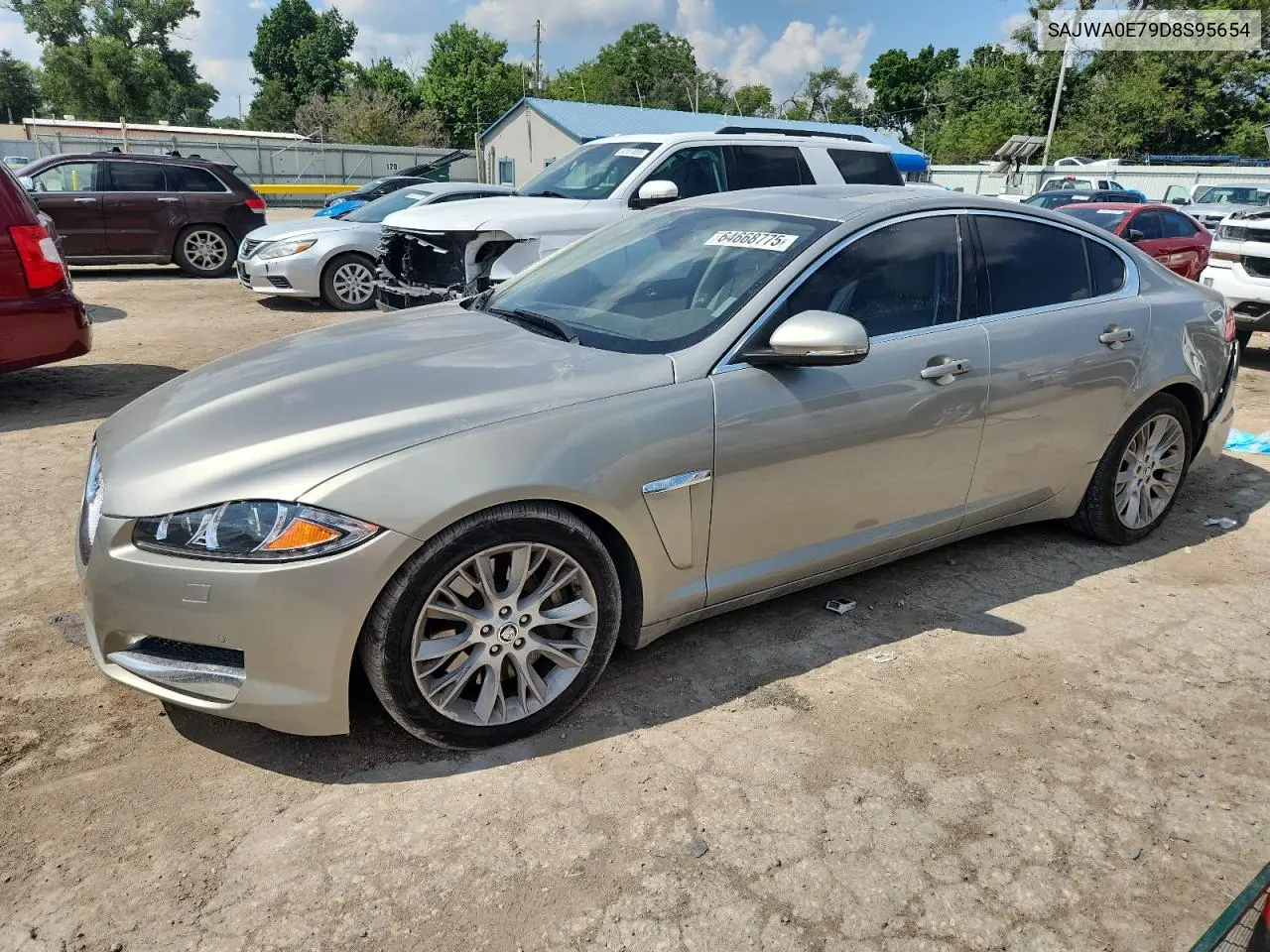 2013 Jaguar Xf VIN: SAJWA0E79D8S95654 Lot: 64668775