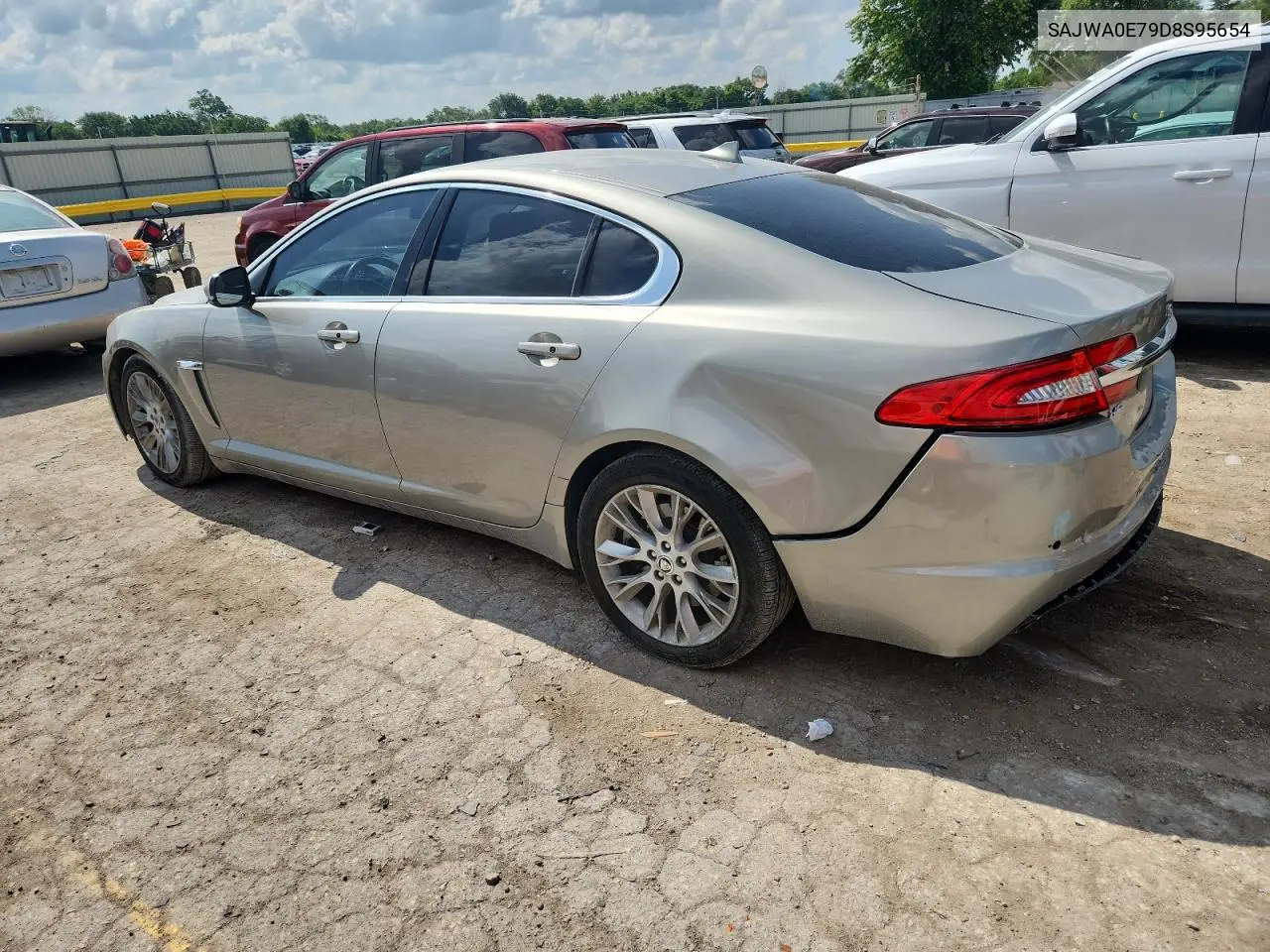2013 Jaguar Xf VIN: SAJWA0E79D8S95654 Lot: 64668775