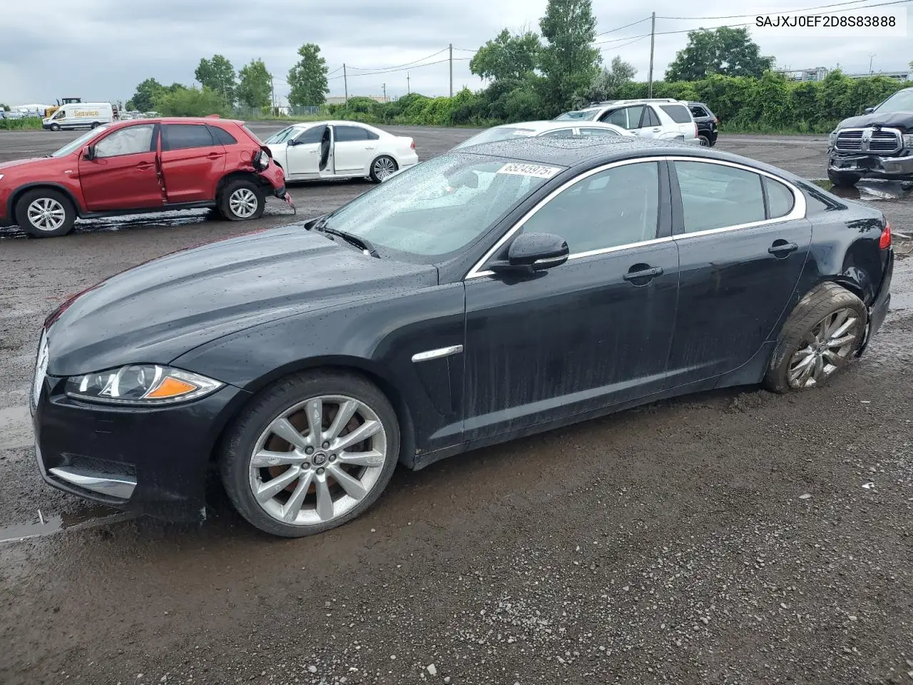 2013 Jaguar Xf VIN: SAJXJ0EF2D8S83888 Lot: 65245975