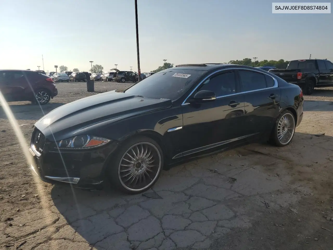 2013 Jaguar Xf VIN: SAJWJ0EF8D8S74804 Lot: 65993565