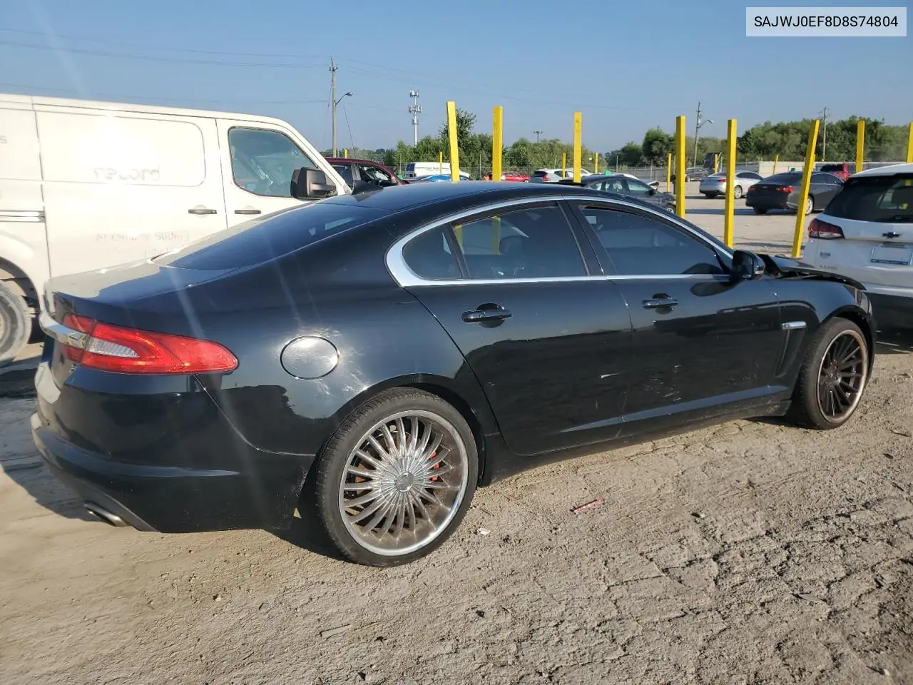 2013 Jaguar Xf VIN: SAJWJ0EF8D8S74804 Lot: 65993565