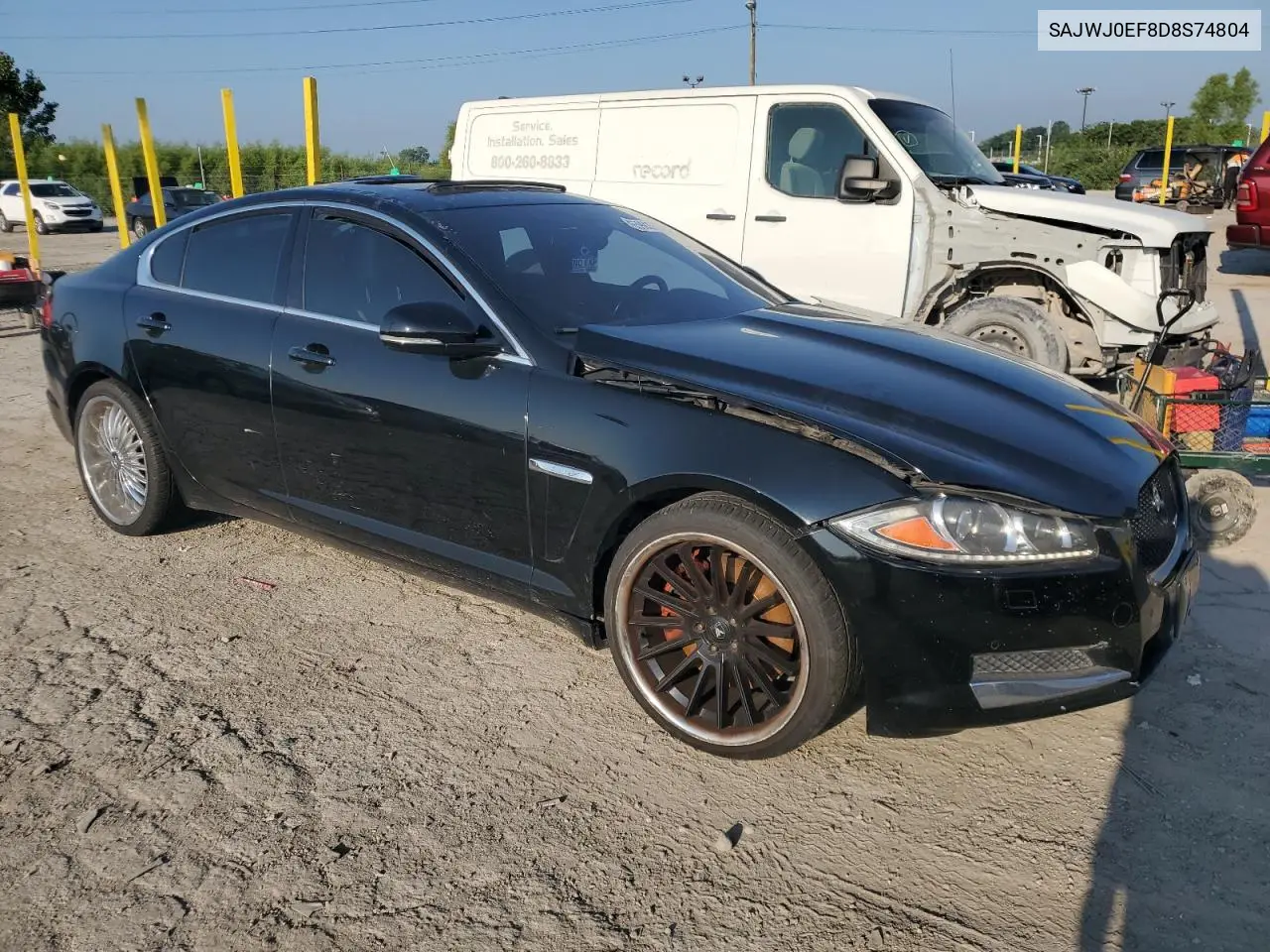 2013 Jaguar Xf VIN: SAJWJ0EF8D8S74804 Lot: 65993565