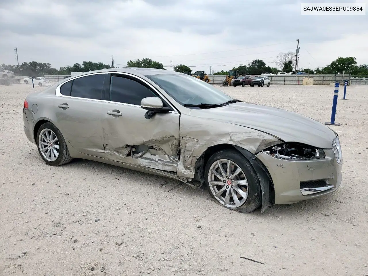 2014 Jaguar Xf VIN: SAJWA0ES3EPU09854 Lot: 57647425